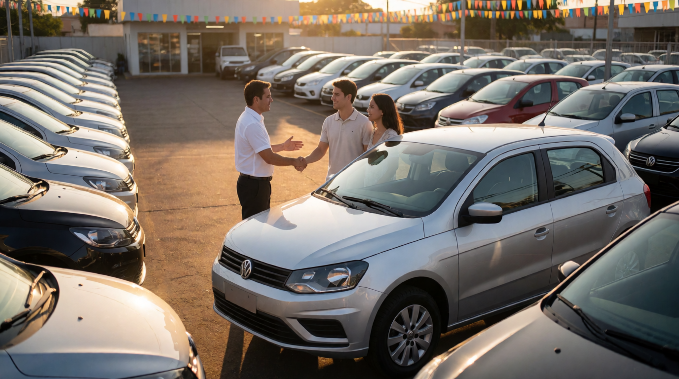 used car dealership showroom feirao seminovos ipigua rio