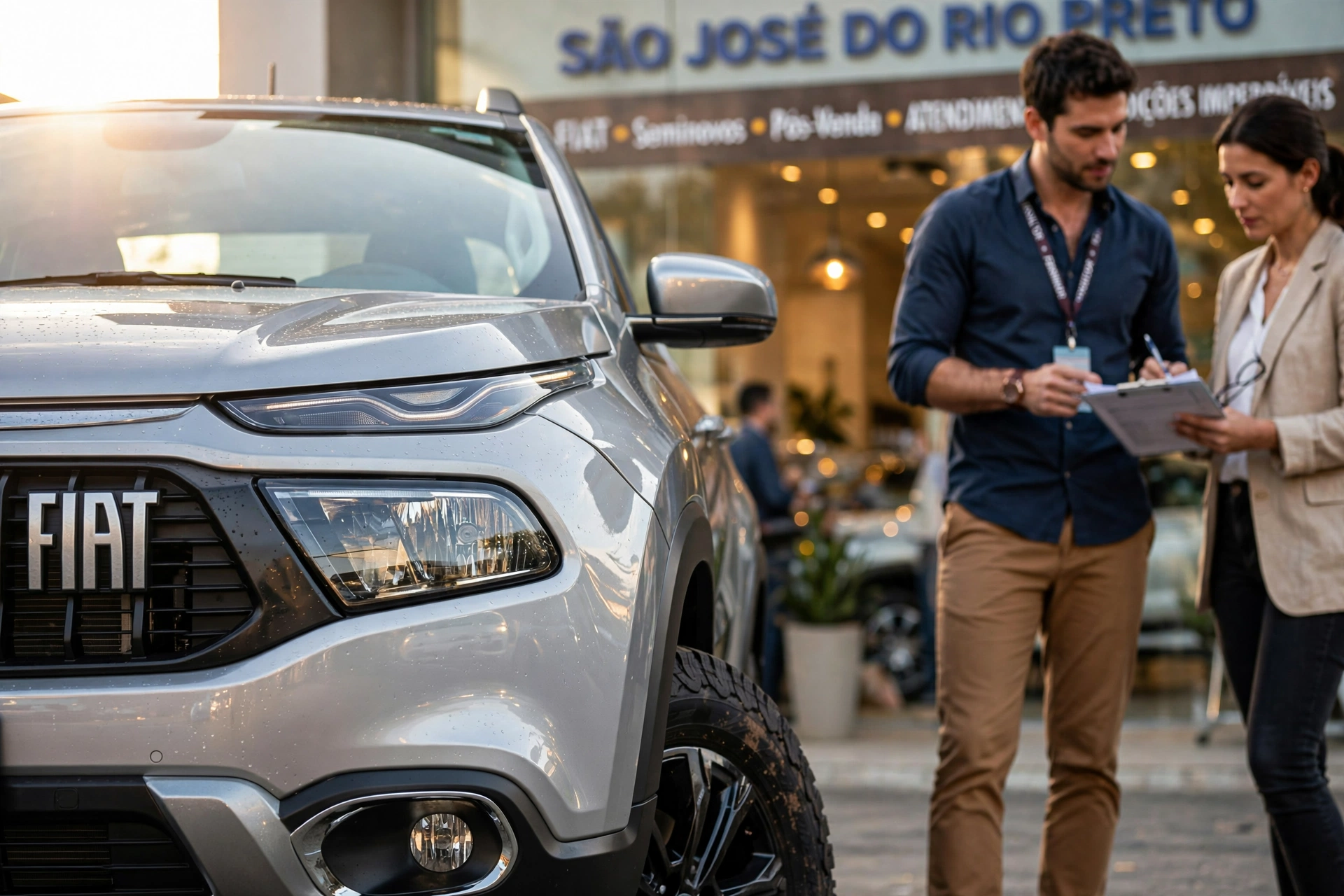 used car dealership showroom comprar fiat toro s