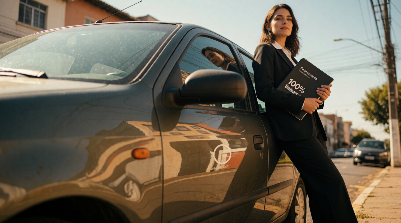 used car dealership showroom financiamento 100 porcento balsamo