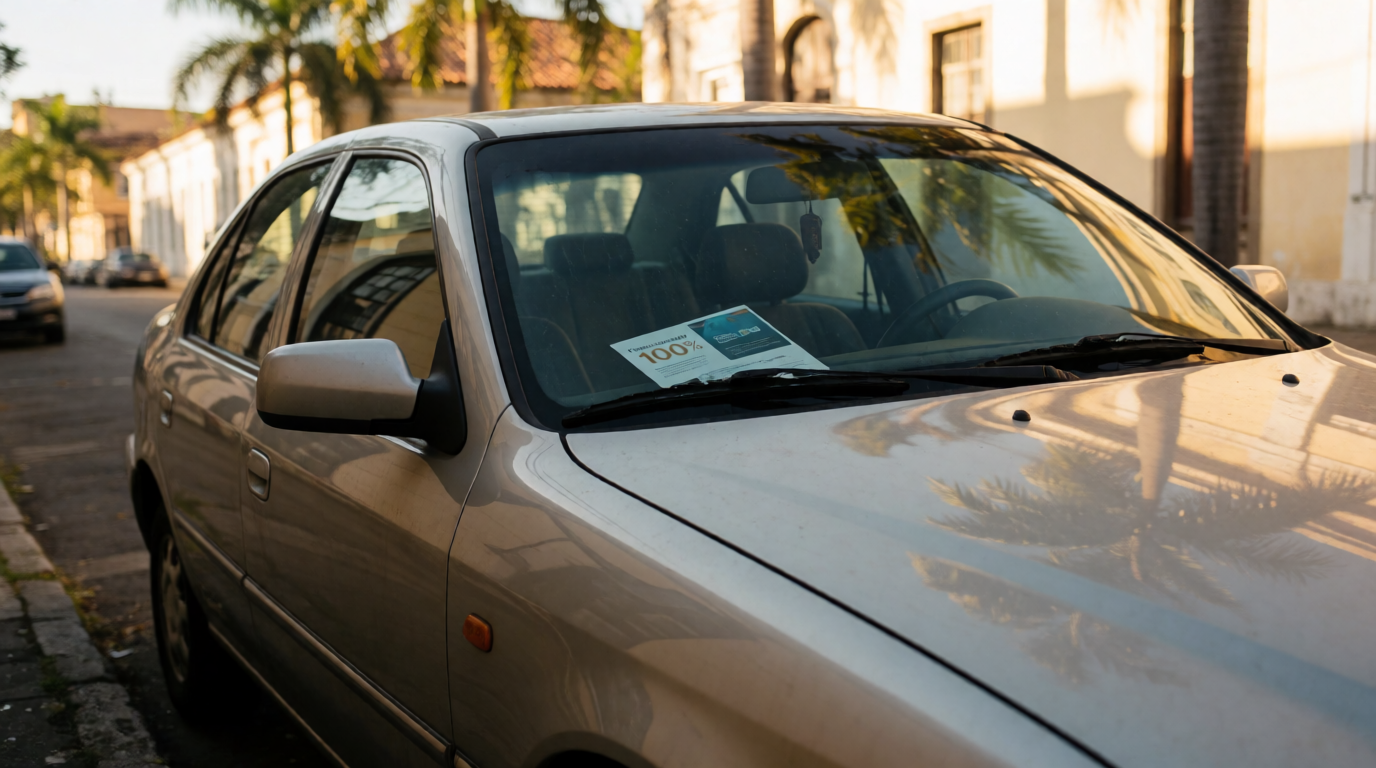 used car dealership showroom financiamento 100 porcento tanabi