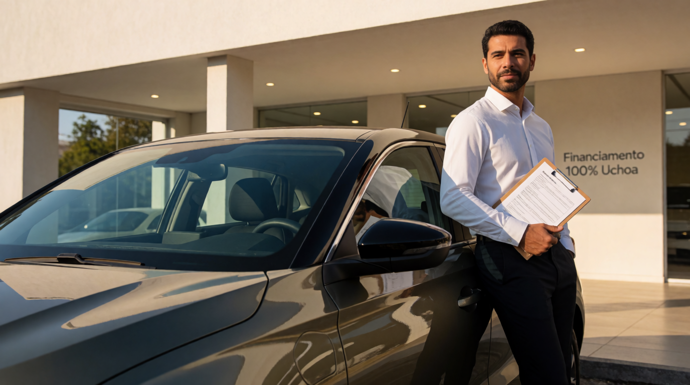 used car dealership showroom financiamento 100 porcento uchoa