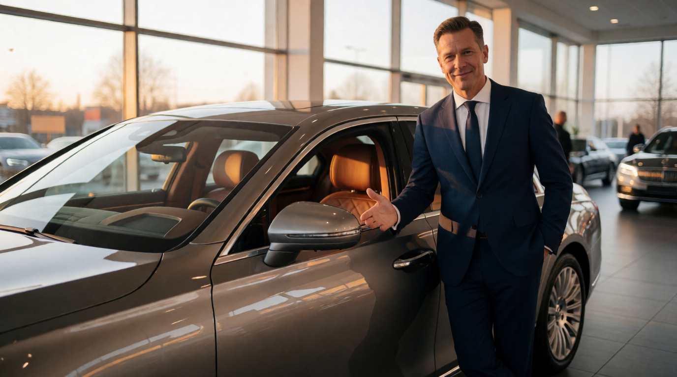 used car dealership showroom guide