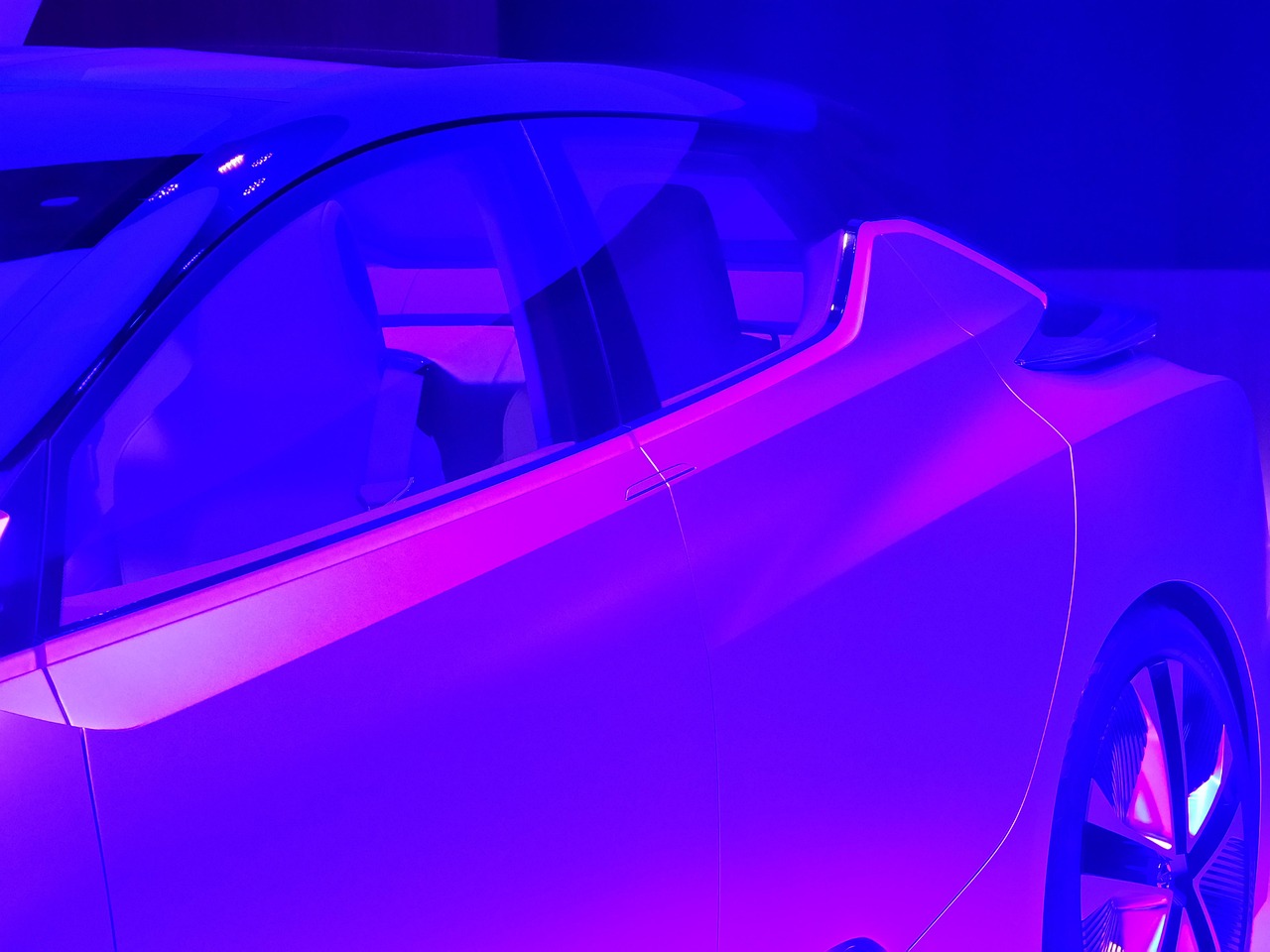 nissan, car, design, purple, showroom, car wallpapers, vehicle, automobile