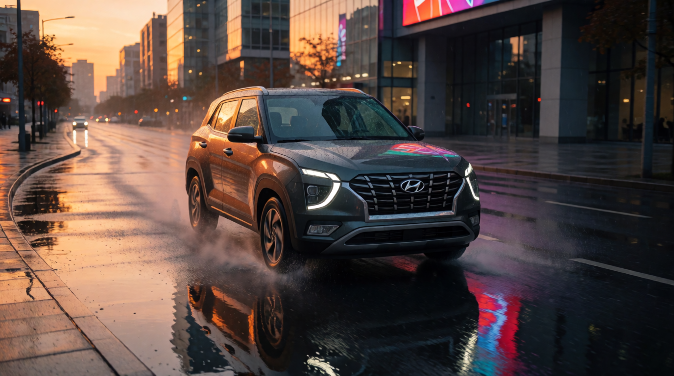 used car dealership showroom hyundai creta consumo urbano