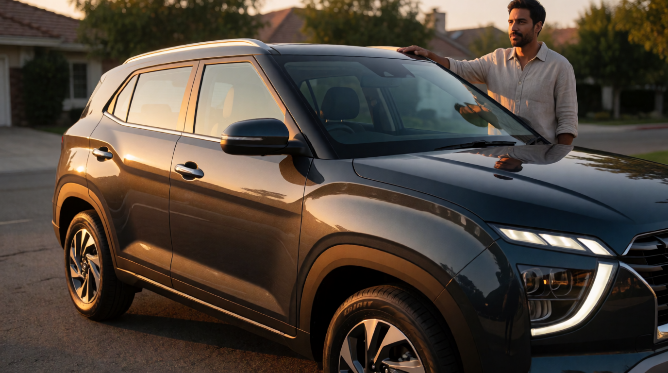 used car dealership showroom hyundai creta opiniao dono