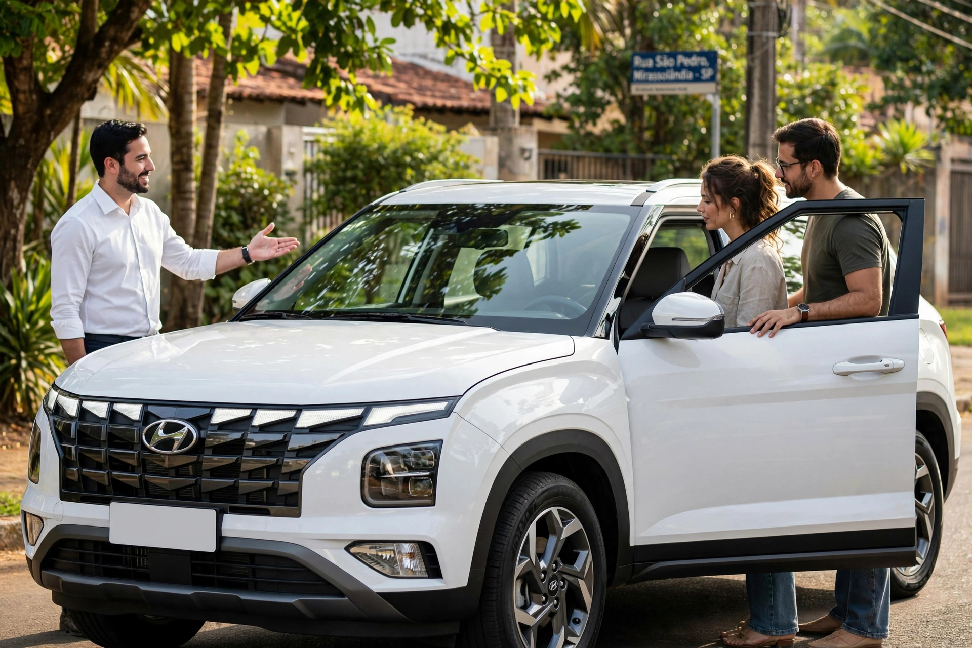 used car dealership showroom comprar hyundai creta mirassol