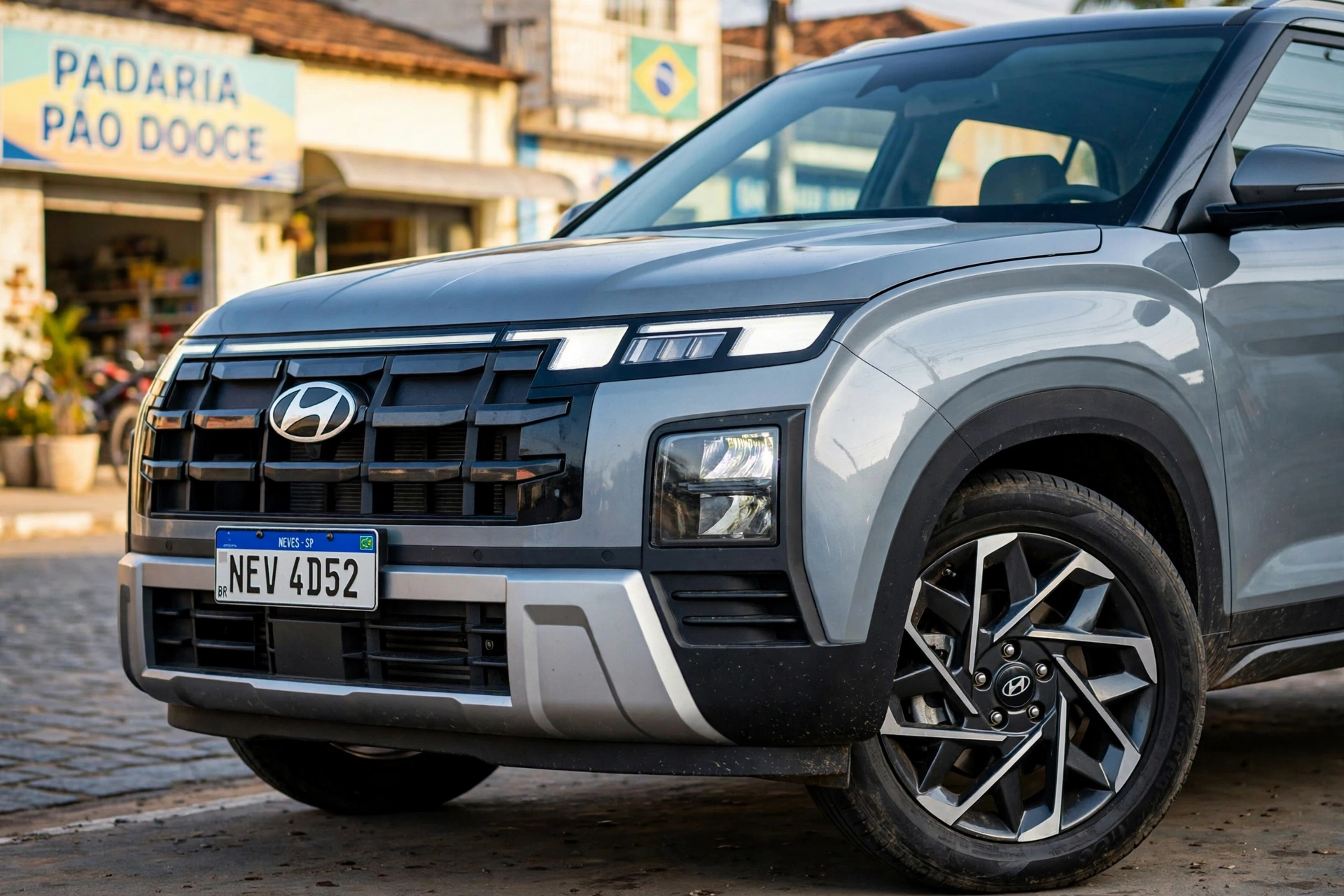 used car dealership showroom comprar hyundai creta neves