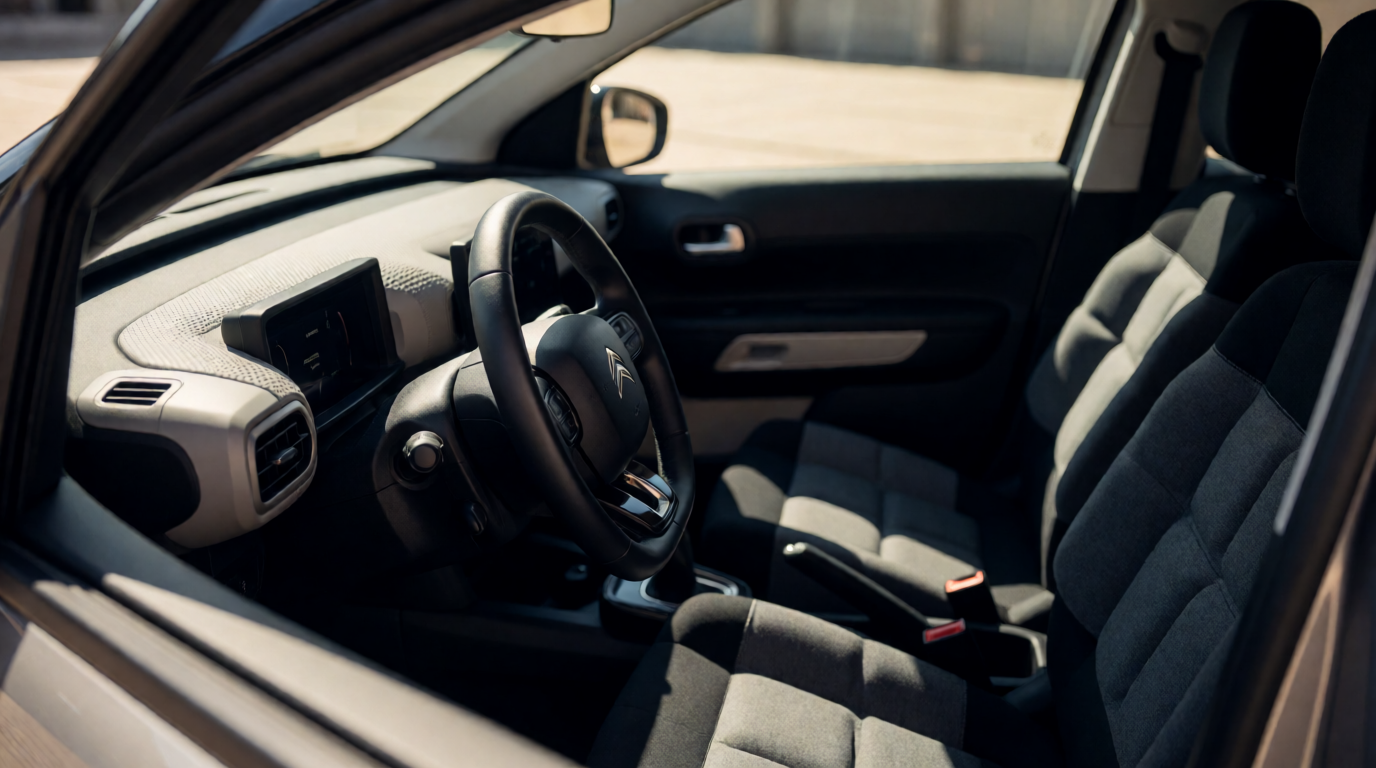 used car dealership showroom interior citroen c4 cactus