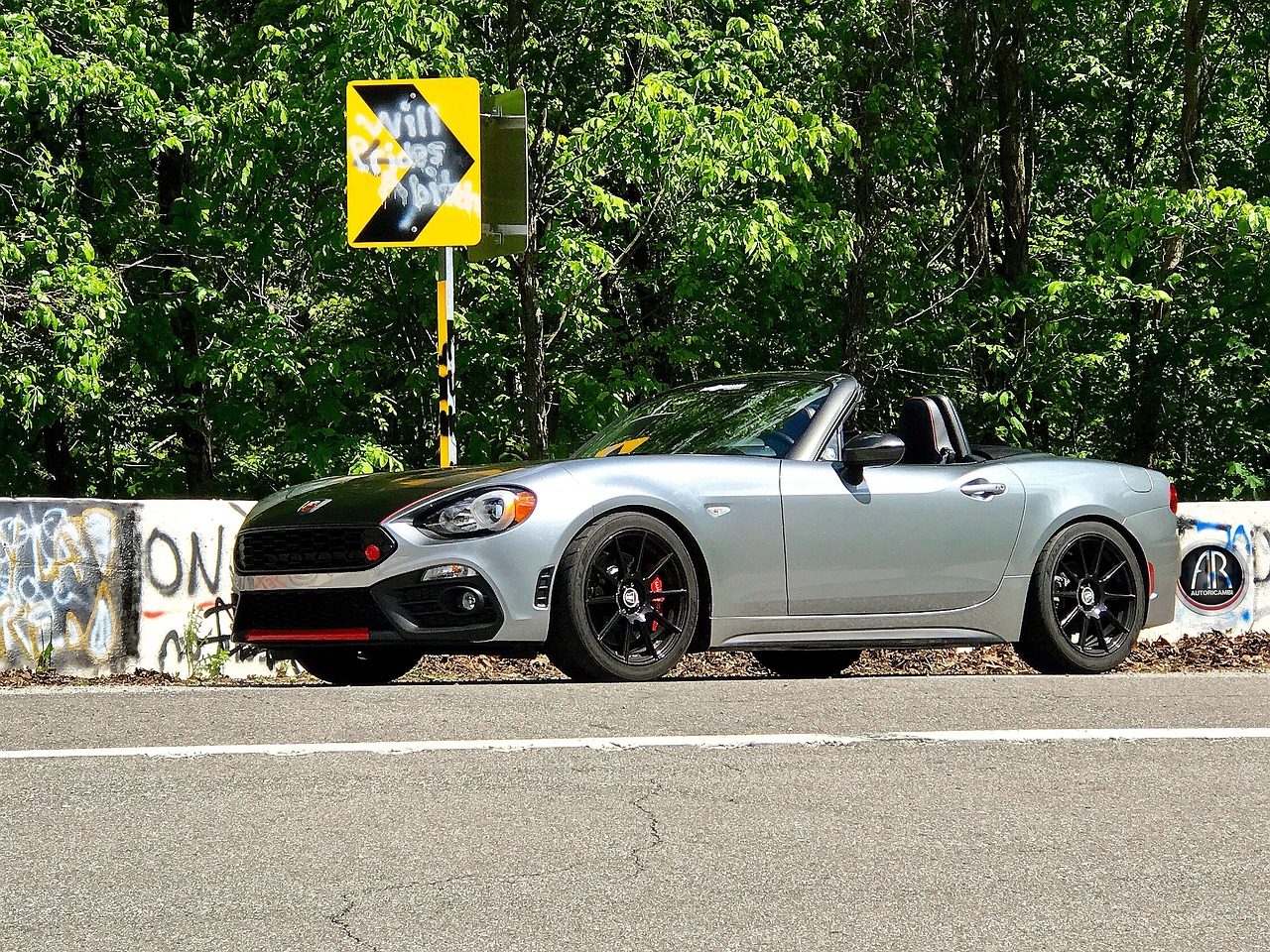 fiat 124 spider abarth, fiat spider, sportscar