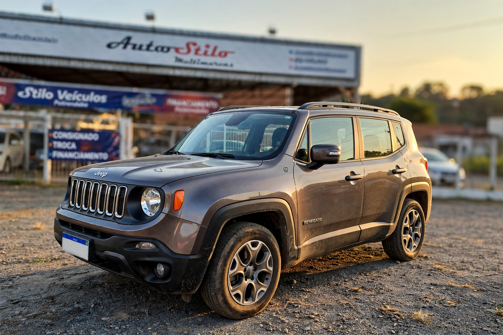 used car dealership showroom jeep renegade usado ou