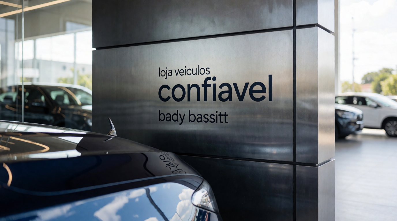 used car dealership showroom loja cars confiavel bady