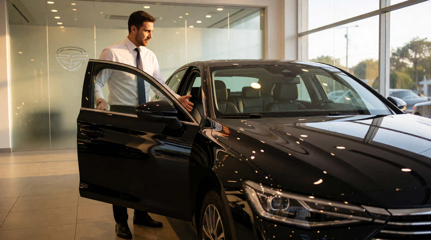 used car dealership showroom loja cars confiavel mirassol