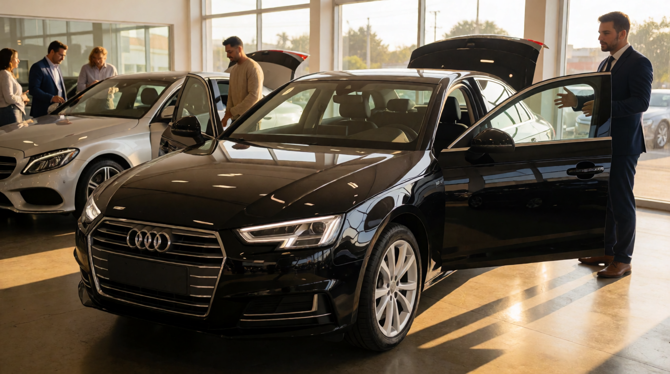 used car dealership showroom loja cars confiavel tanabi