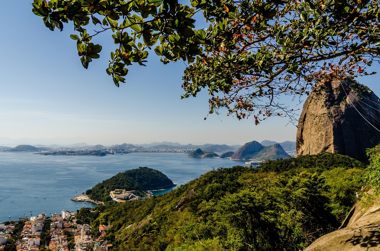 rio de janeiro, urka, sugar loaf pão de açúcar, beach, ride, mountain, tourism, brazil, nature, cable car, sea, ocean, guanabara's bay, cableway, tourist attraction