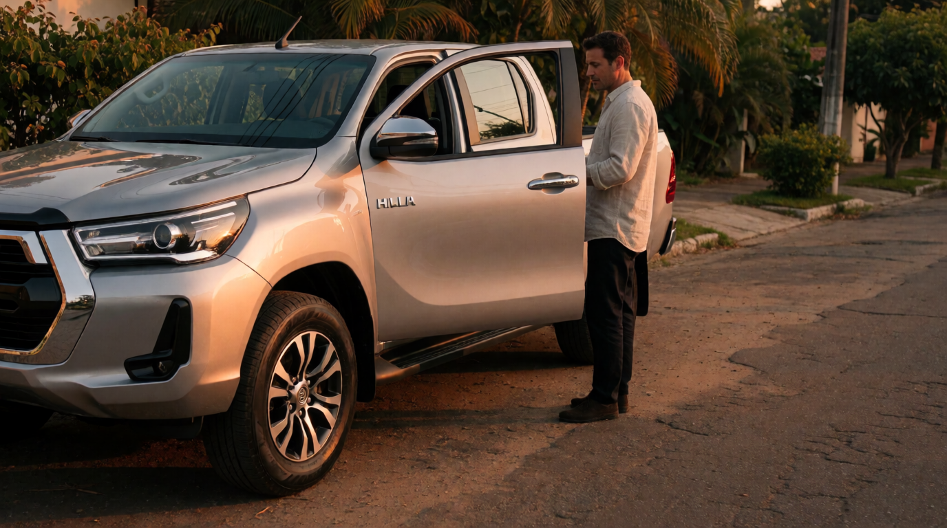 used car dealership showroom pickup seminova rio preto