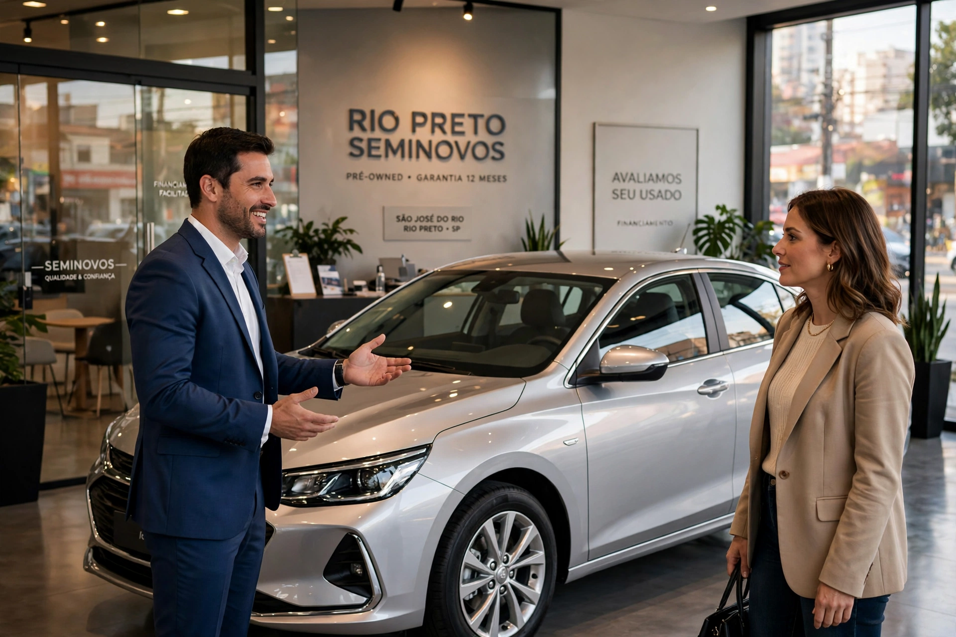 used car dealership showroom seminovo revenda cars rio