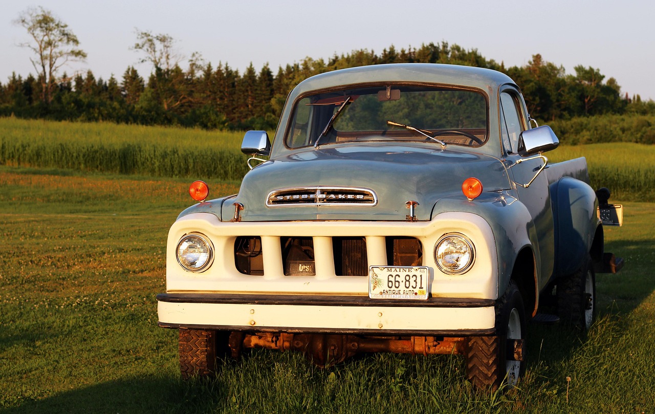studebaker pickup, pickup truck, evening light, vintage truck, pickup truck, pickup truck, pickup truck, pickup truck, pickup truck