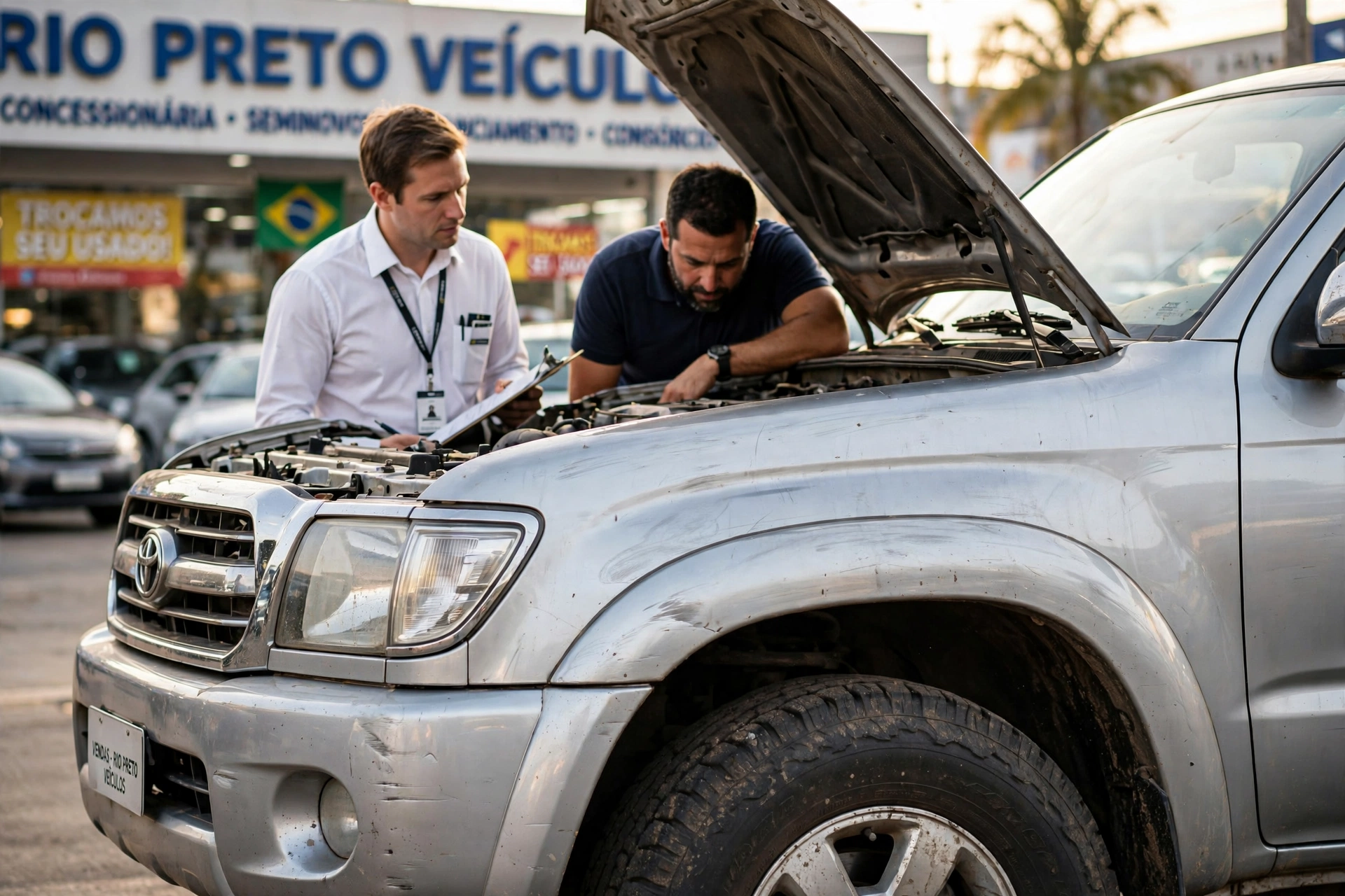 used car dealership showroom cuidados comprar pickup seminova