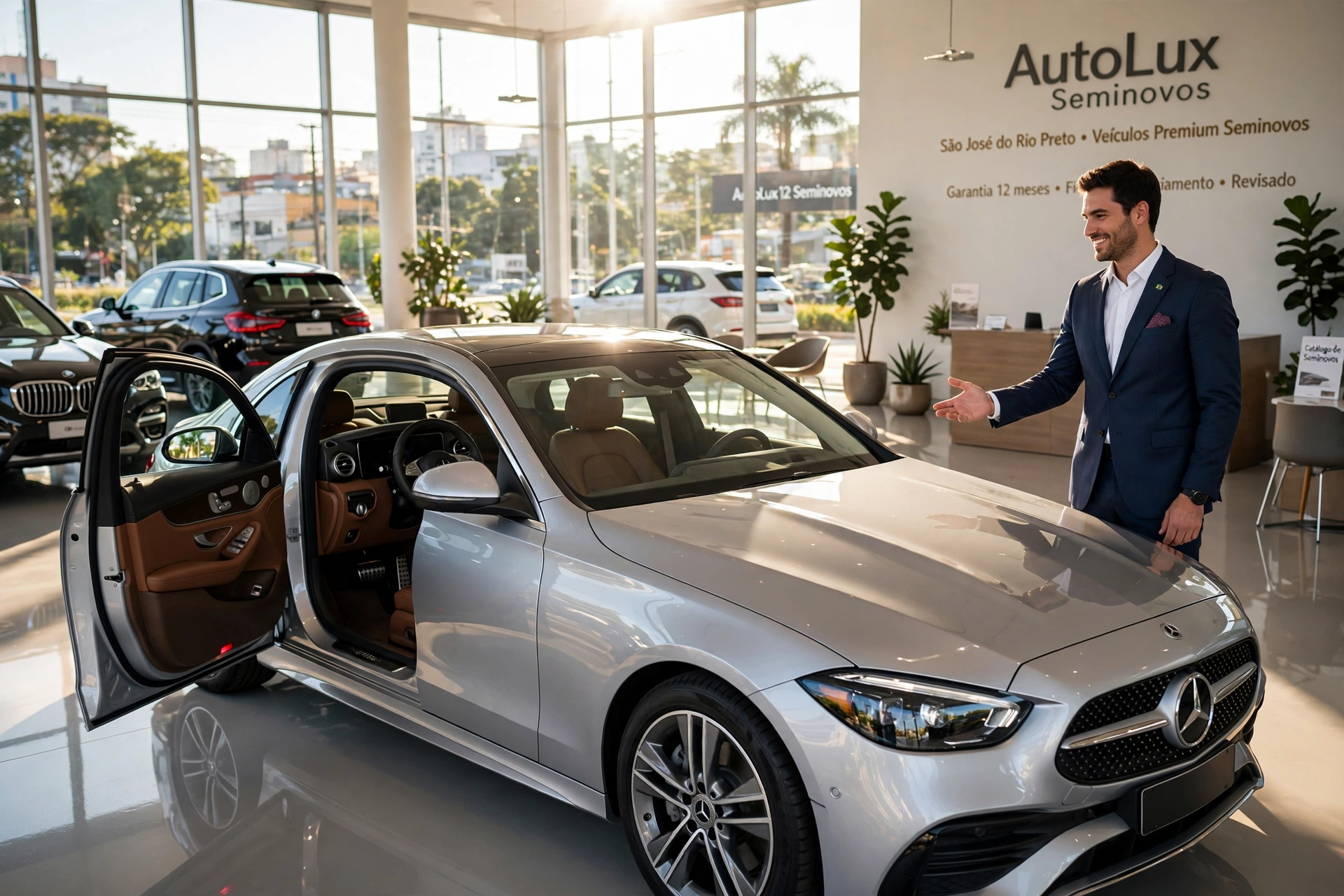 used car dealership showroom revenda cars rio preto