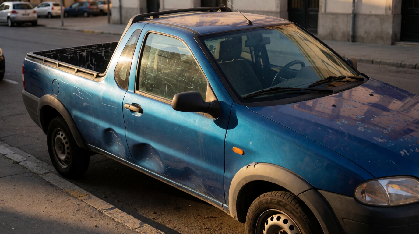 used car dealership showroom fiat strada