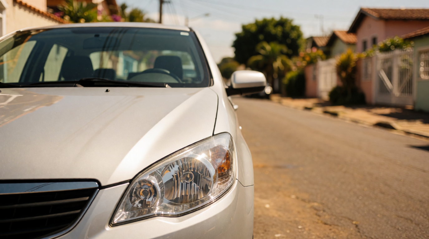 used car dealership showroom sedan seminovo rio preto