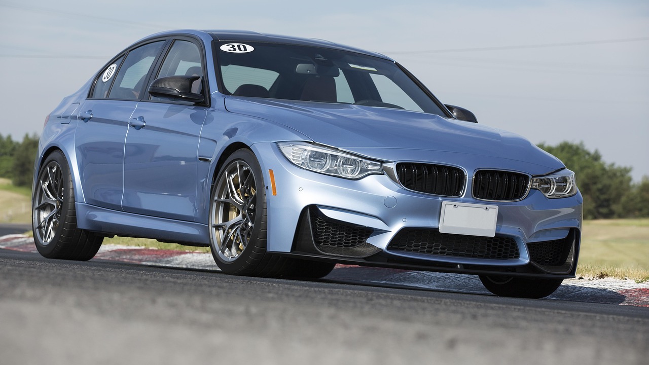 asphalt, auto, automobile, automotive, bmw, car, headlights, hood, luxury car, rims, sedan, car wallpapers, sports car, tarmac, transportation system, vehicle, wheels, blue car