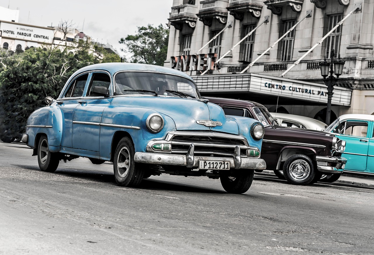 car, street, automobile, road, vehicle, urban, driving, cuba, havana, old, vintage, city, chevrolet, sedan, car wallpapers, retro, classic, antique, nostalgia, 1950s, historic, travel