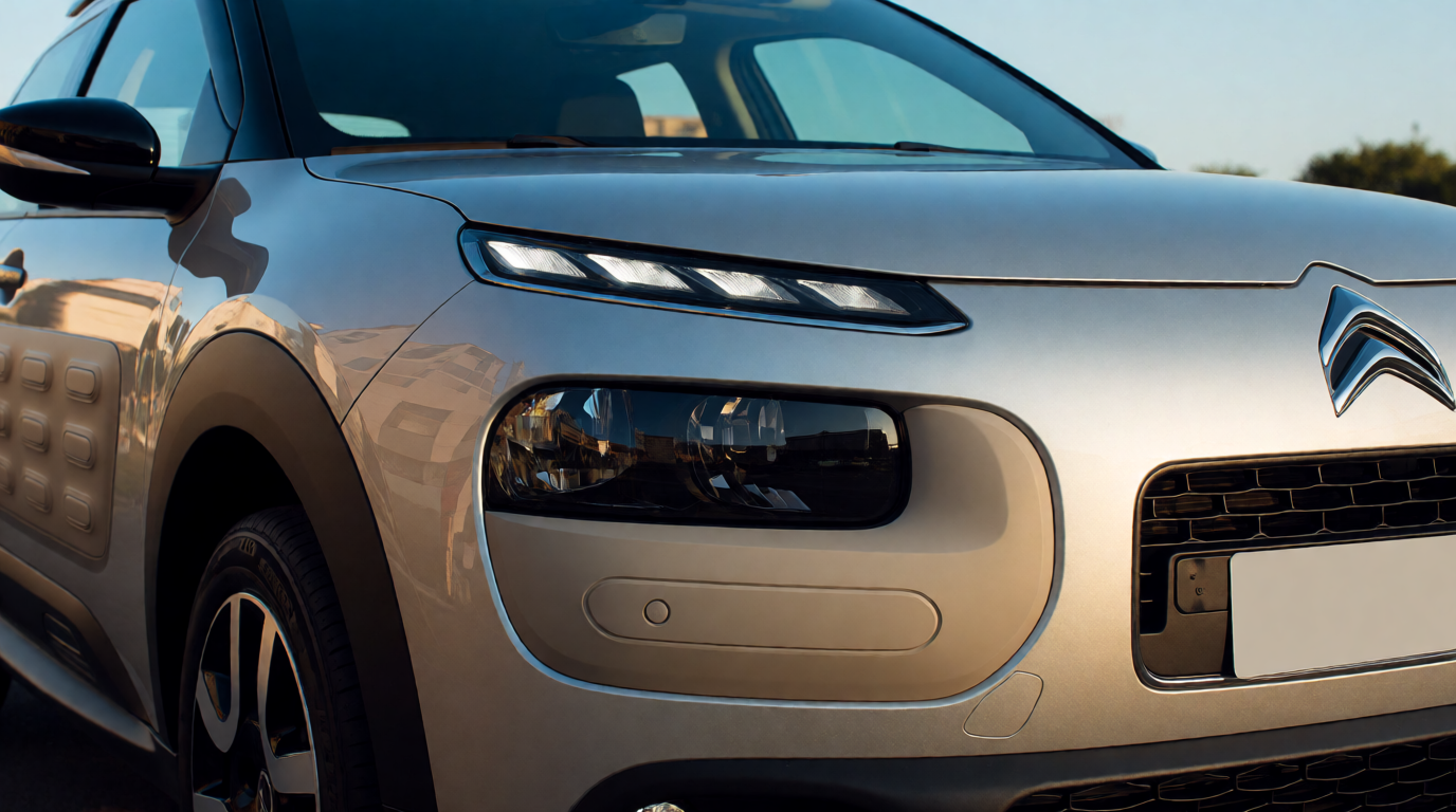 used car dealership showroom seguro citroen c4 cactus