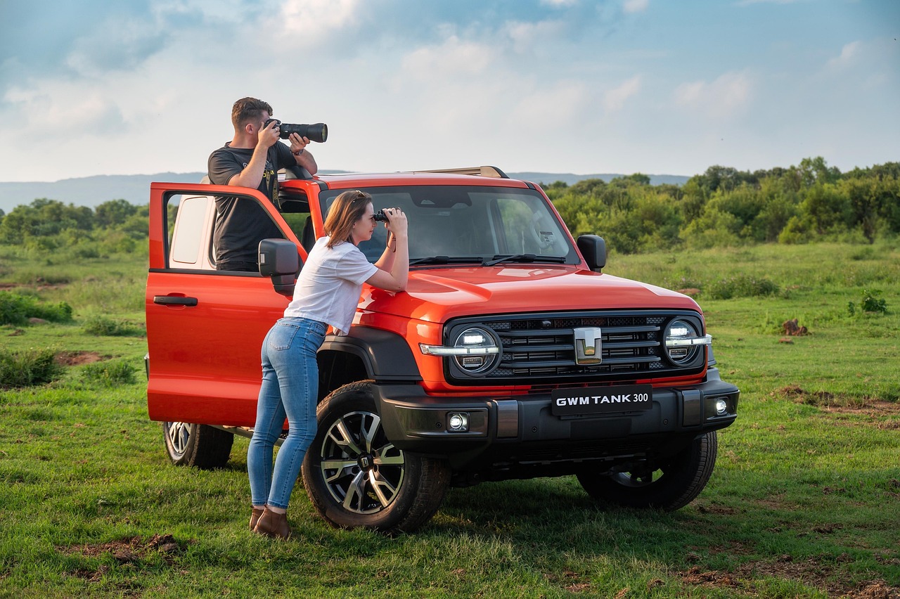 great wall motor, tank suv, tank 300, suv, automotive, the scenery, bonding, 4×4, outdoor, grassland, couple, travel, car wallpapers, gwm tank, car