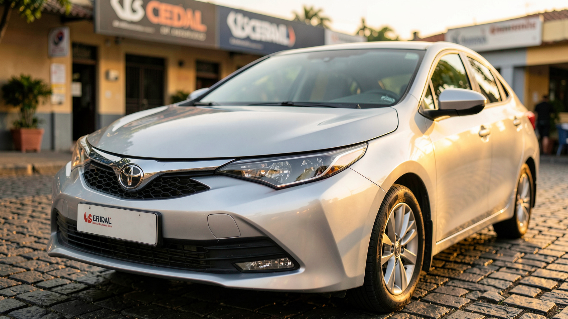 used car dealership showroom comprar toyota corolla cedral