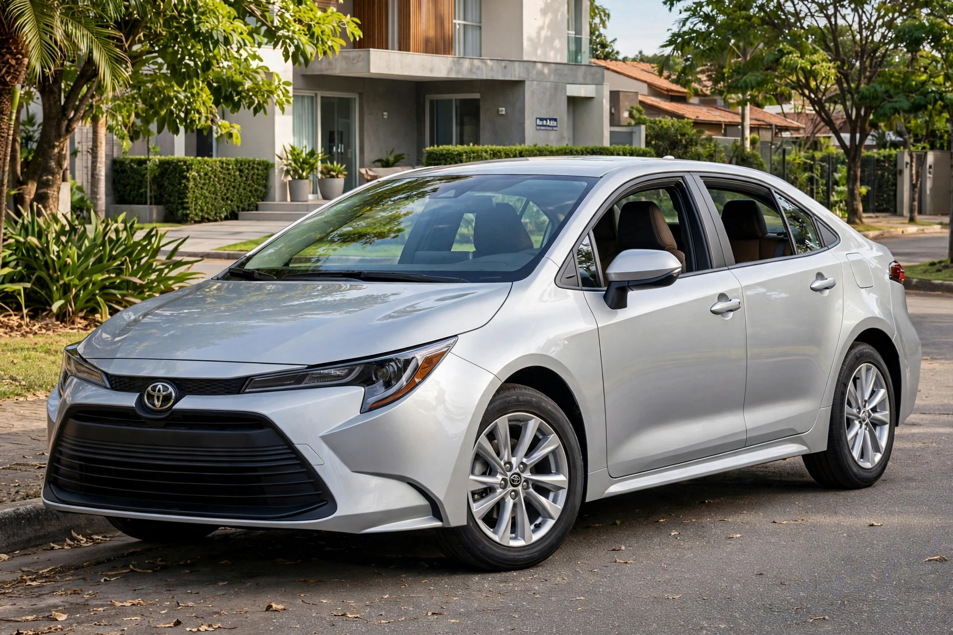 used car dealership showroom comprar toyota corolla novo