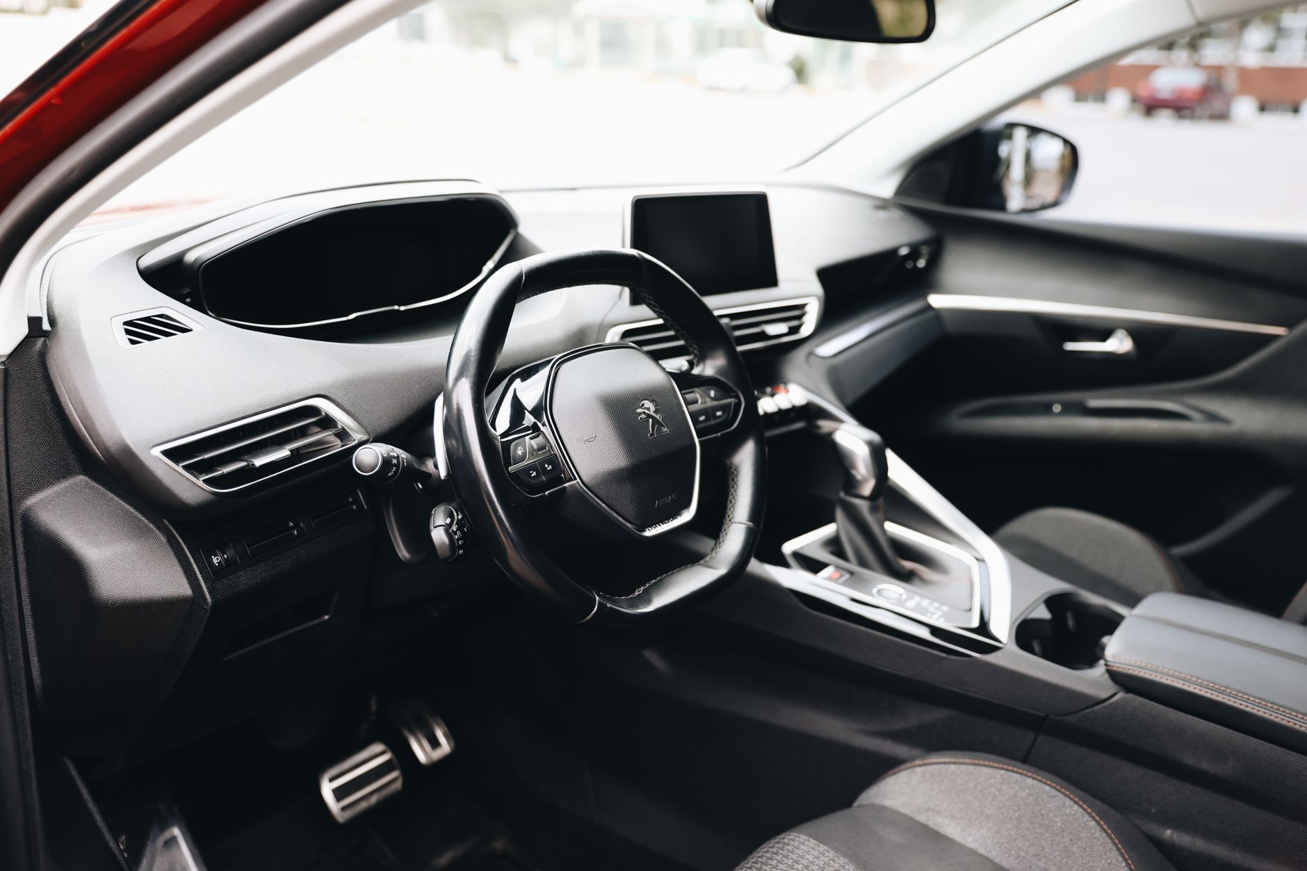 Câmbio automático de um carro seminovo