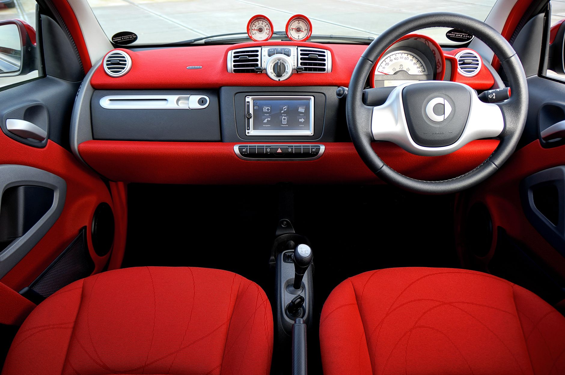 Painel de instrumentos do Ford Ka
