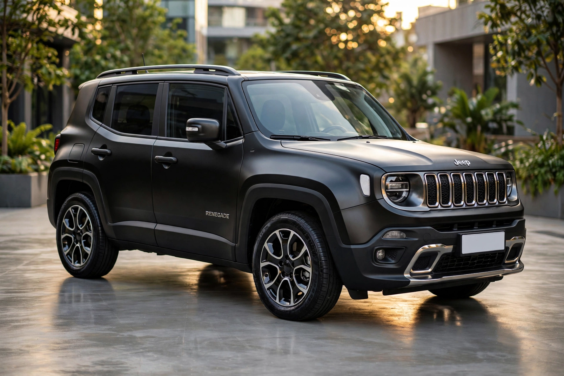 Jeep Renegade seminovo em exposição na Stilo Veículos