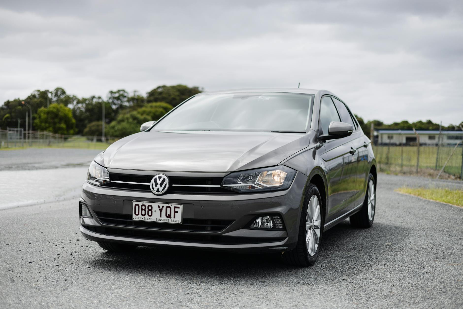 Volkswagen Gol G9 visto de frente, seminovo, em São José do Rio Preto