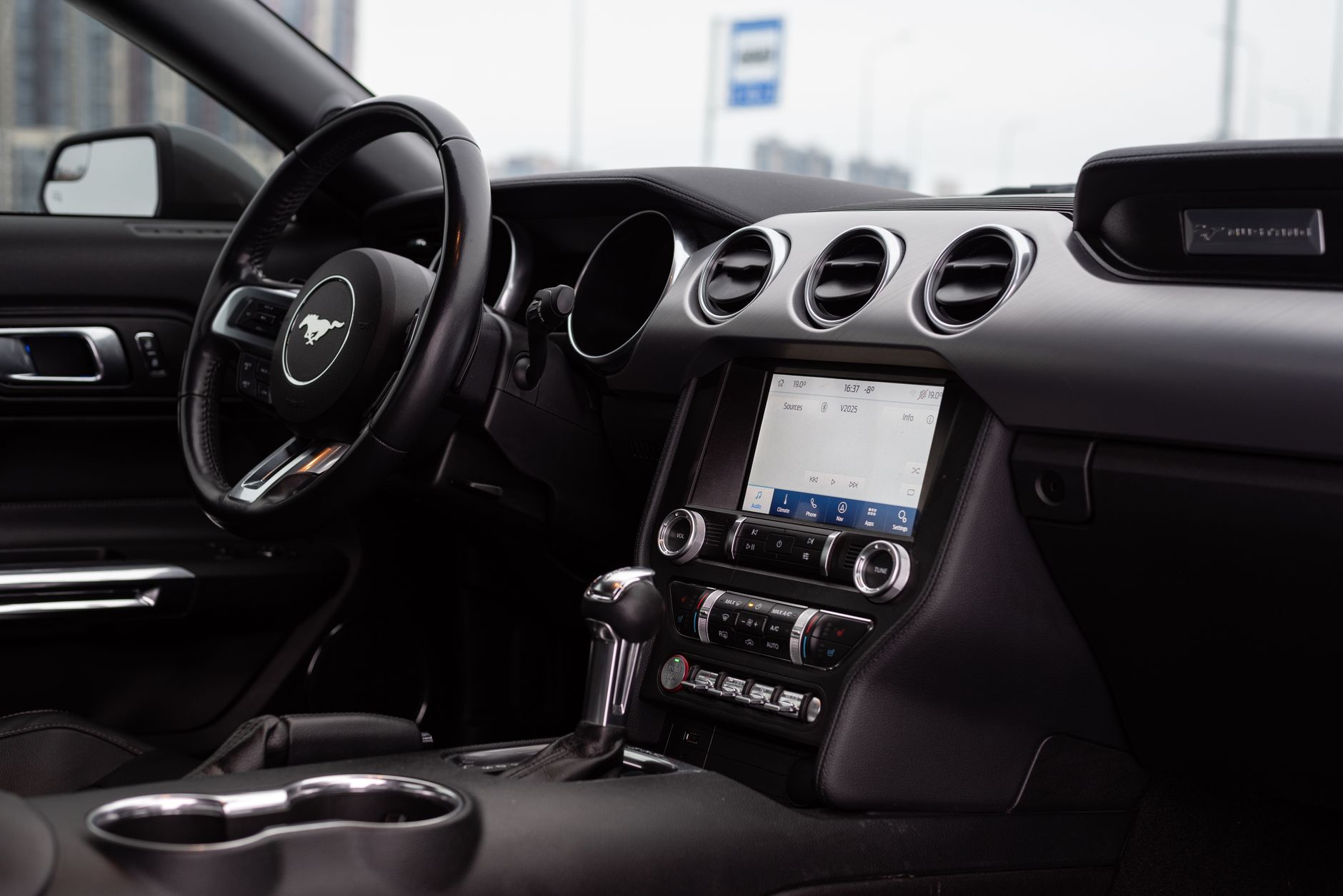 Painel e interior do Ford EcoSport