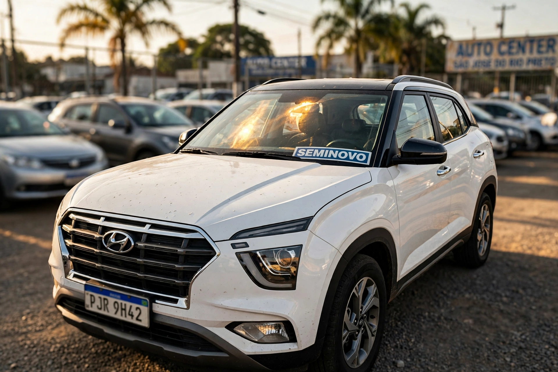 used car dealership showroom comprar creta usado rio