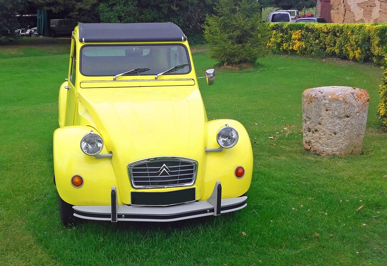 old car, citroen 2cv, vehicle, car wallpapers, 2cv, citroen, car
