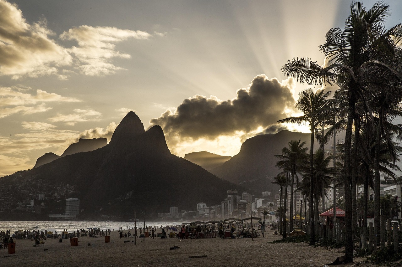 pôr do sol, sunset, rio de janeiro, brazil, brasil, nature, céu, praia, mar