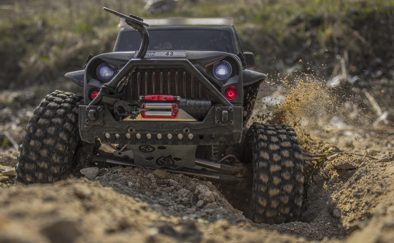 rc, jeep, jeep rubicon, wrangler, avto, auto, car wallpapers, car, transport, rubicon, truck, nature, off-road, dirt, mountains, rally, jeep gladiator, travels, driving, sports, speed, off-roud