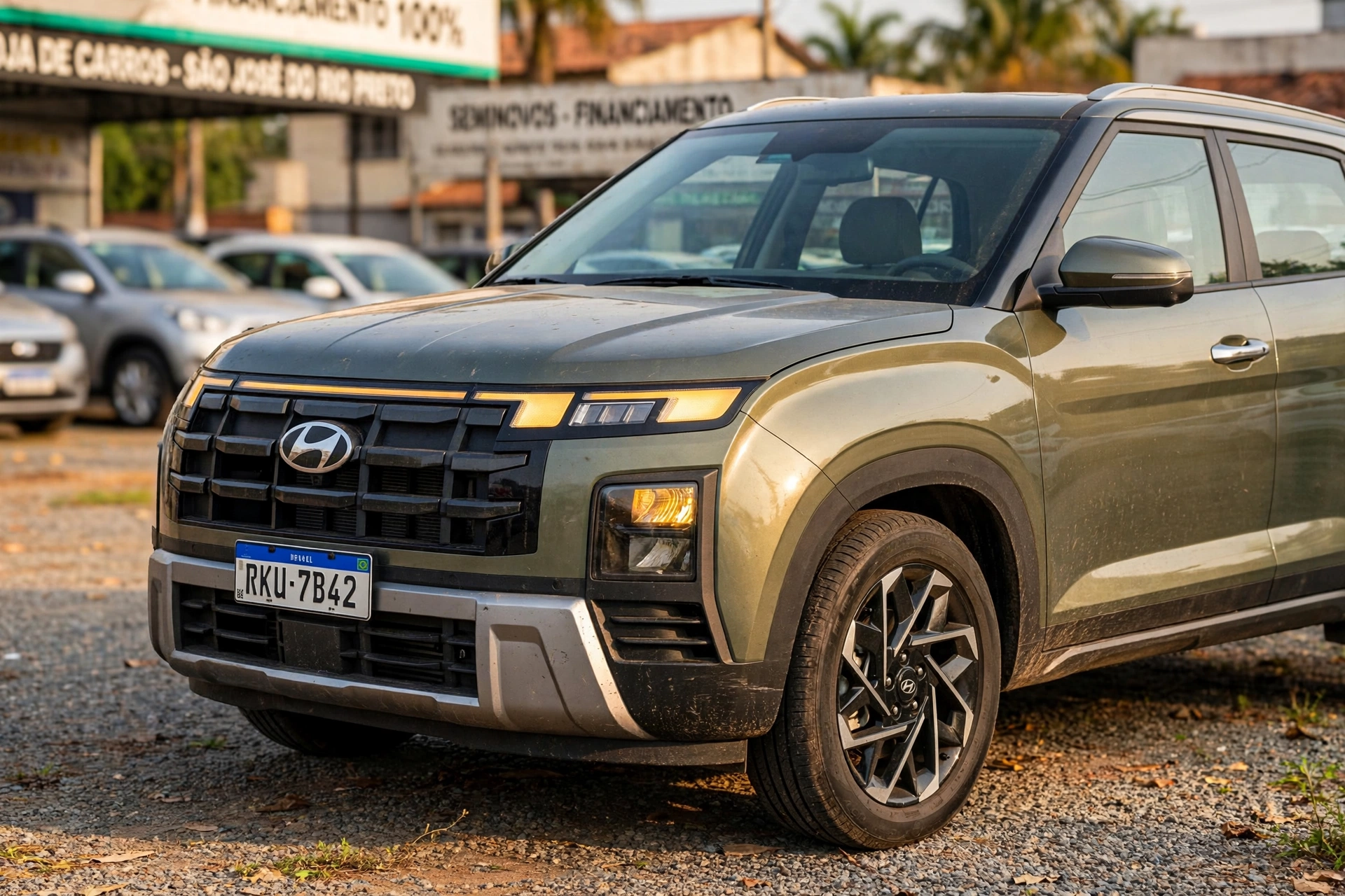 used car dealership showroom comprar creta usado rio