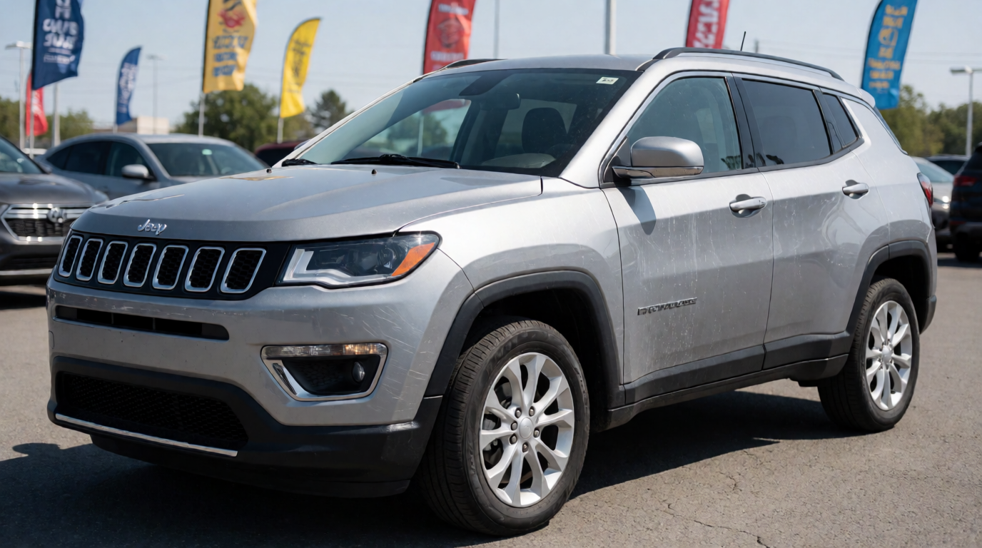 used car dealership showroom versao mais vendida jeep