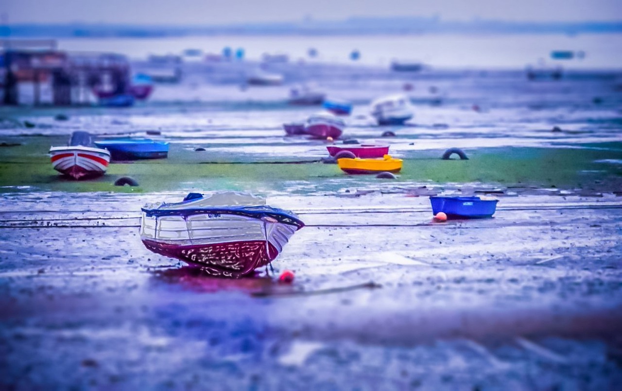 boats, baixa da banheira, portugal