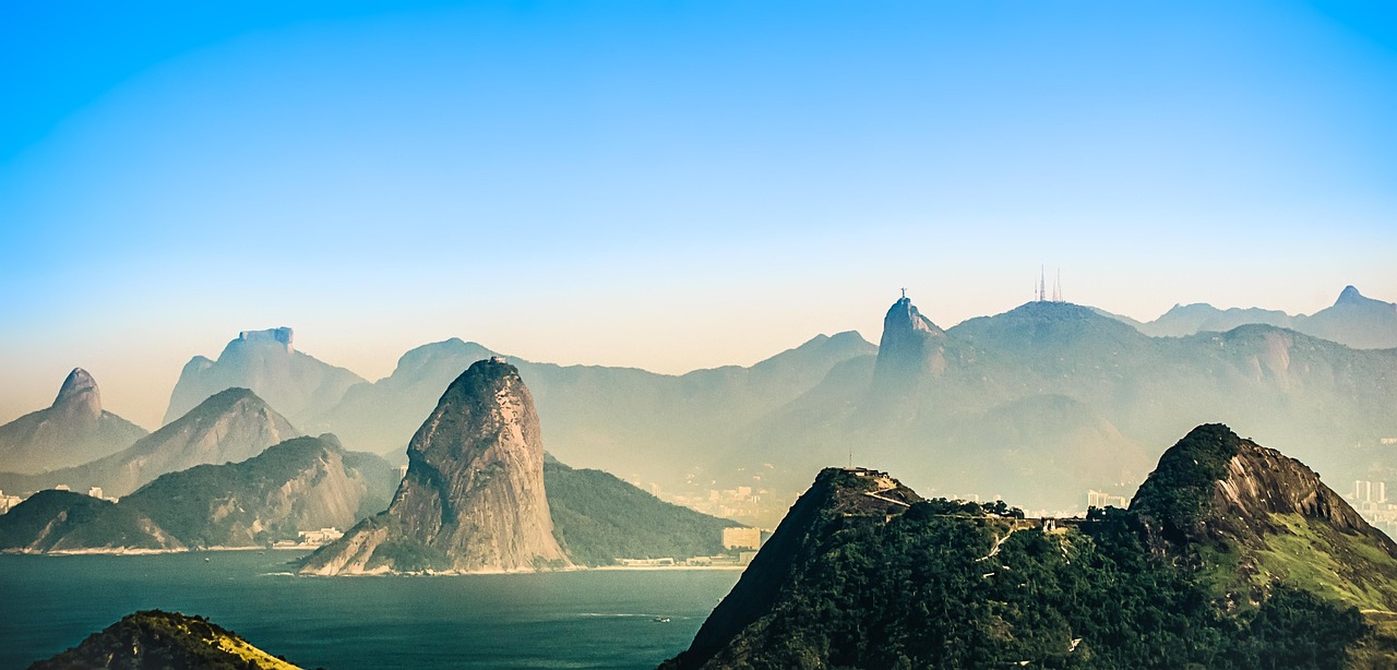 rio de janeiro, nature, 2016 olympics, niterói, brazil, christ the redeemer, mountains, bay, landscape