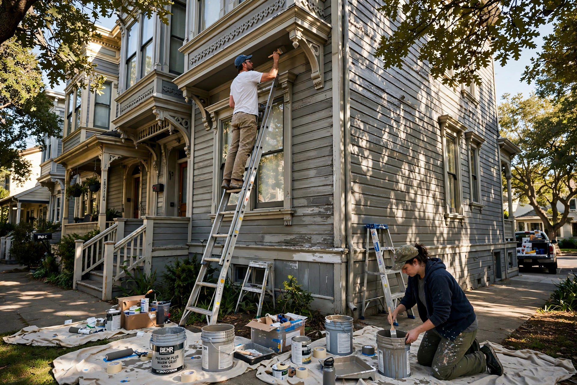 house painting multi family painters berkeley ca
