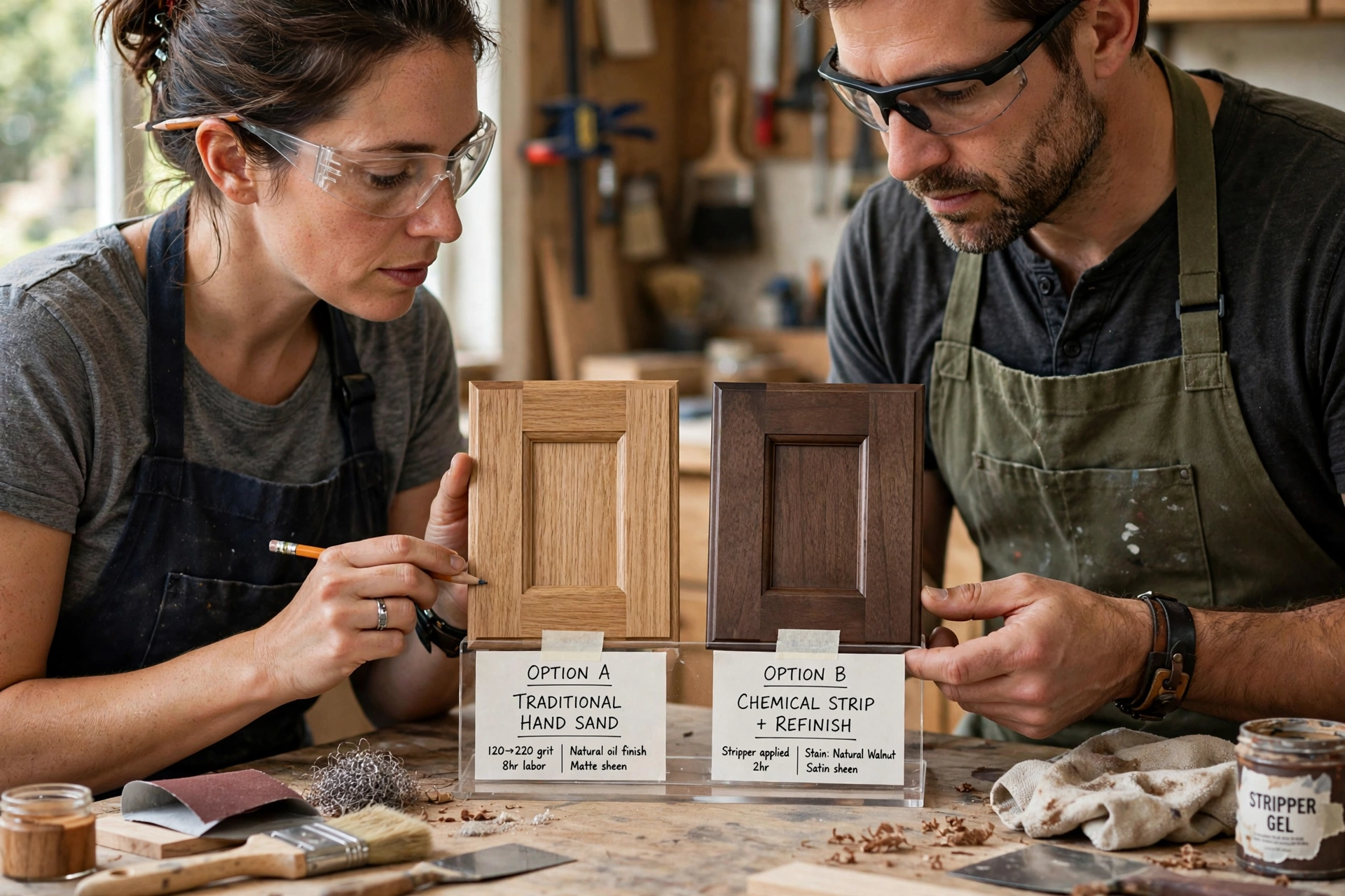 house painting cabinet refinishing experts comparison