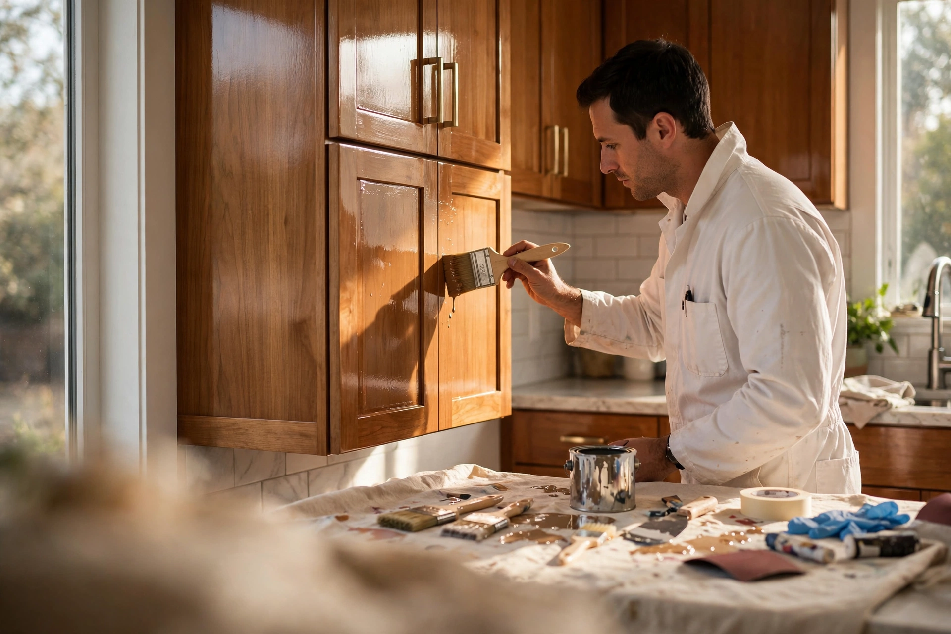 house painting cabinet refinishing sunnyhills milpitas