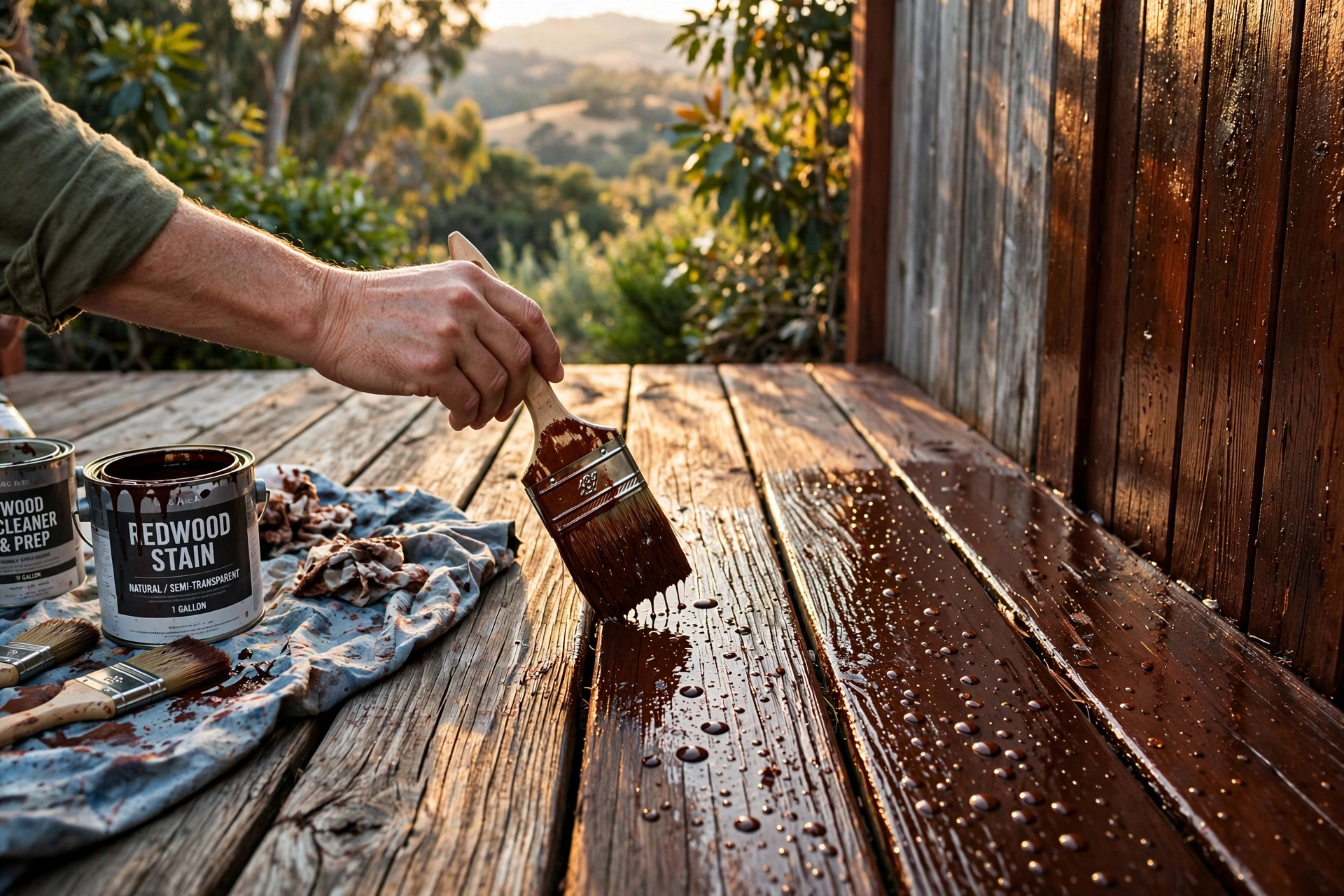 house painting deck fence staining castro valley ca