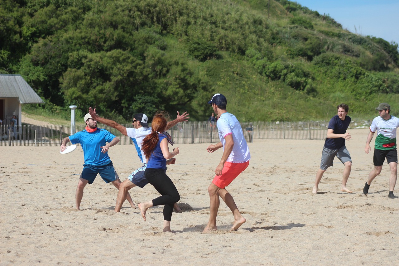 freesbee, nature, ultimate, ultimate freesbee, plage, beach, playa, beach games, summer games