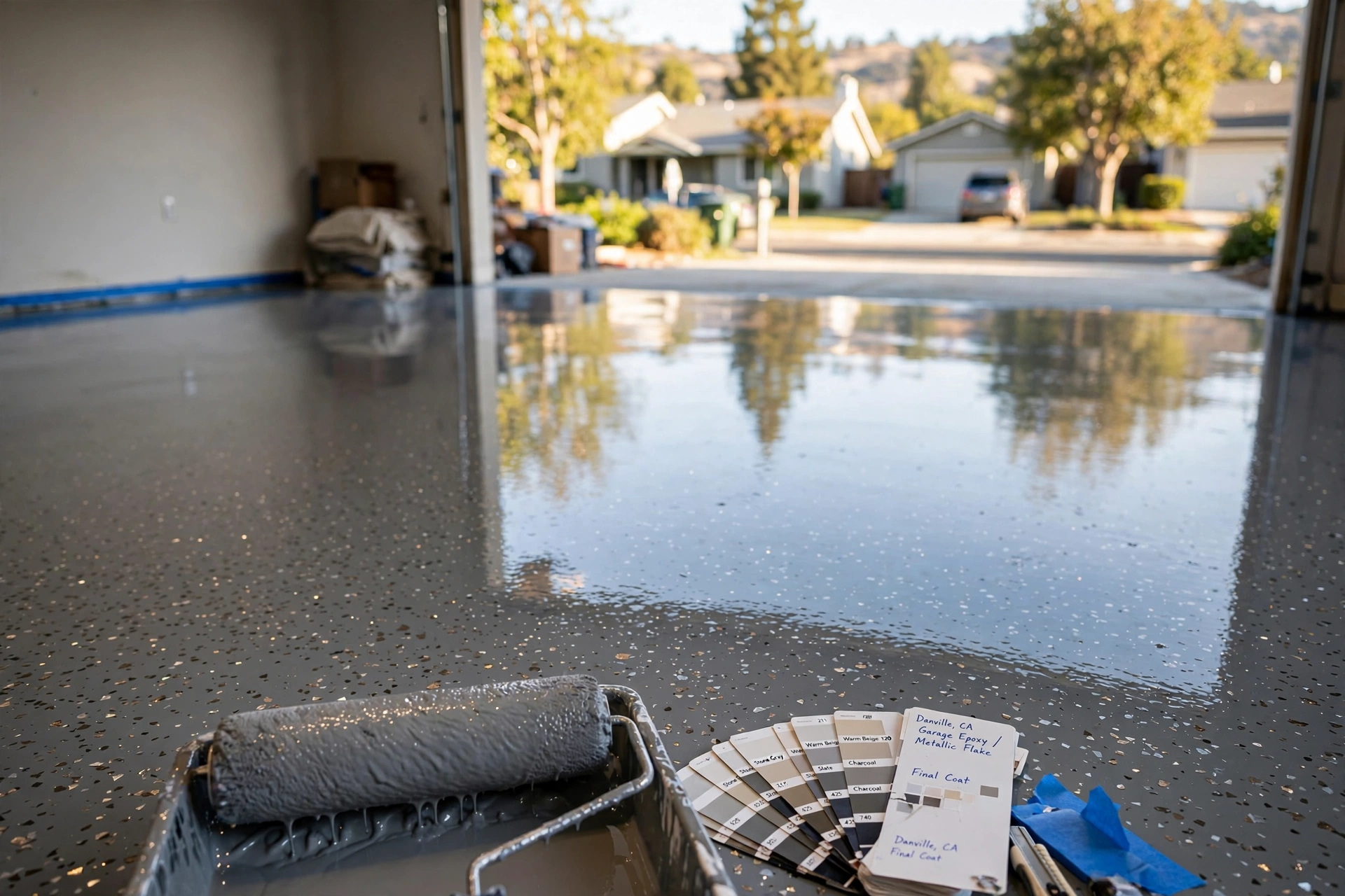house painting epoxy garage floor cost danville ca